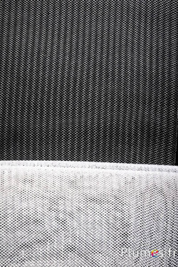 Crinoline - largeur 7.6 cm - blanc